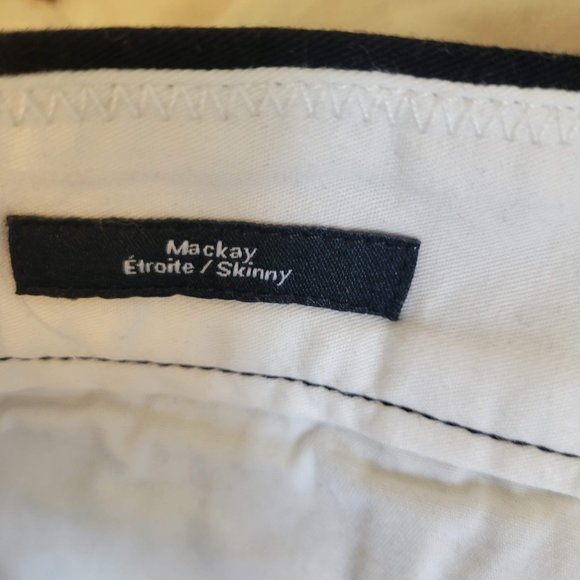 Black Frank And Oak Mackay Pants 31X32 - Picture 3 of 7